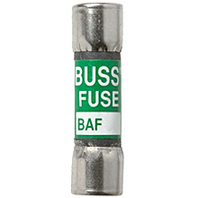 Part# BAF-25  Manufacturer BUSSMANN  Part Type Midget Fuse