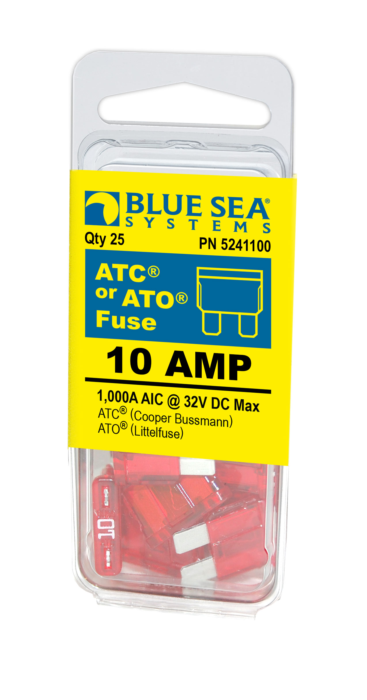 Part# 5241100  Manufacturer Blue Sea Systems  Part Type Fuse